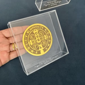 10 Caixas decorativas São Bento 10x10cm