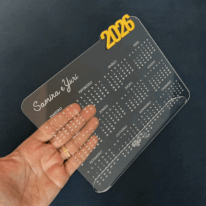 Placa Calendário