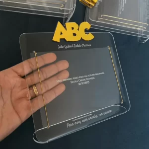 Porta-retrato ABC (foto 10×15 horizontal)