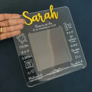 Porta-retrato do Bebê (foto 10x10)