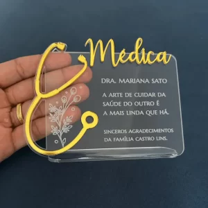 Placa Médico