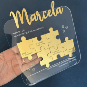 Placa Quebra-cabeça