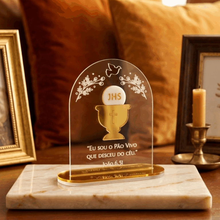10 Placas Santo Cálice