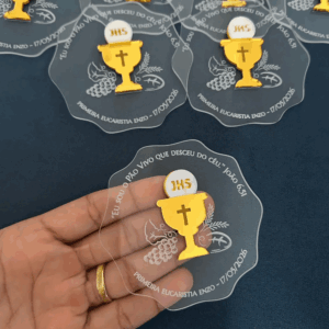 10 Ímãs Cálice Eucarístico