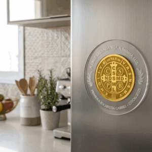 10 Ímãs Medalha de São Bento