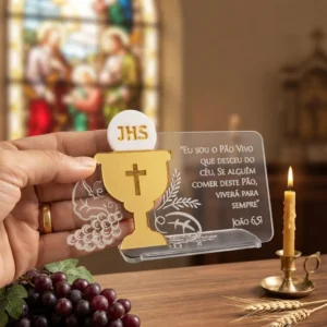 5 Placas Cálice Eucarístico